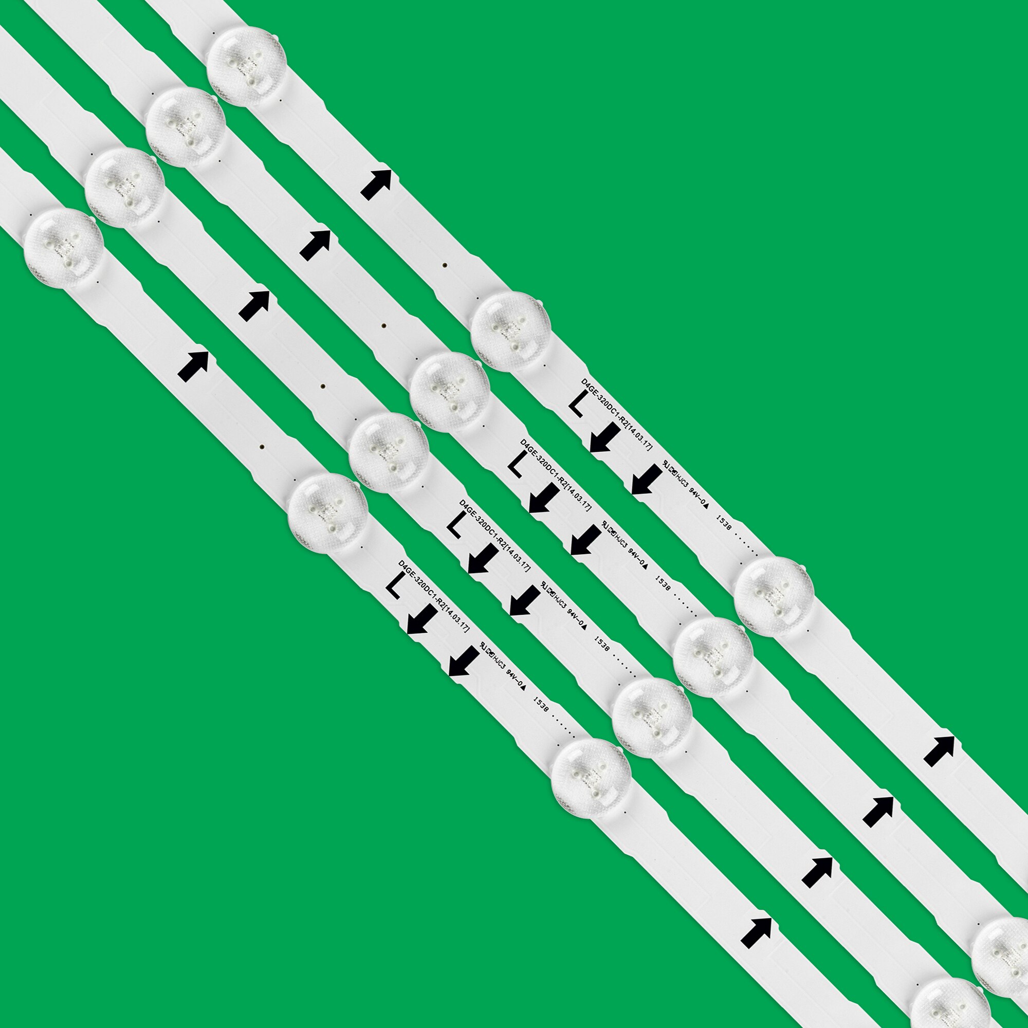 Kit) 4 Pcs 7LED 65 Cm Led Backlight Strip Voor Samsung UE32H5570S 32H5000 UN32J5003AF D4GE-320DC1-R1 R2 Bn96-30443A 3044A