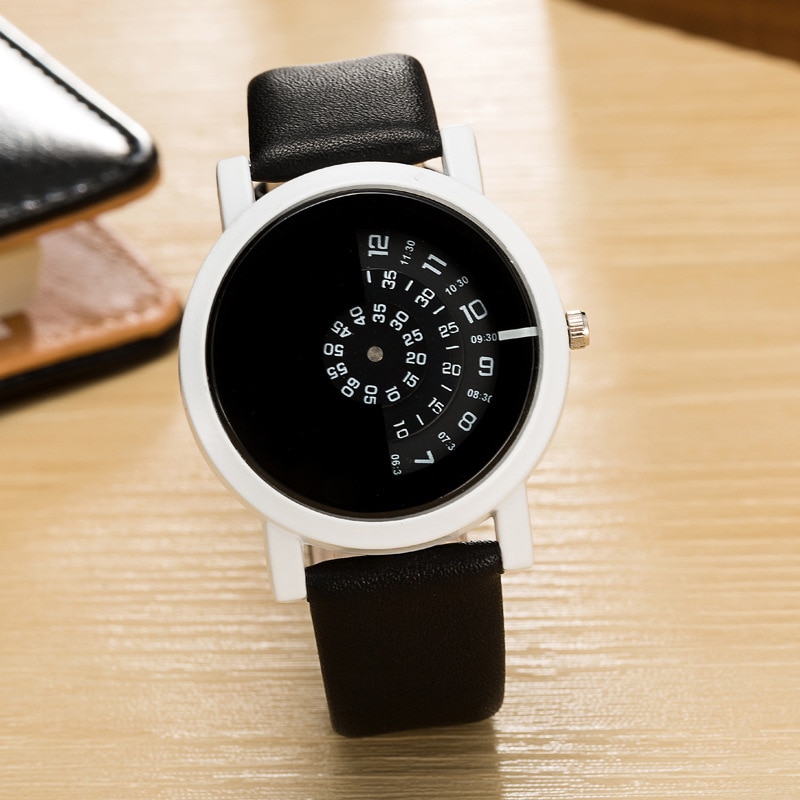 Mode Camera Concept Korte Creatieve Polshorloge Vrouwen Unieke Turntable Dial Vrouw Quartz Klok Horloge