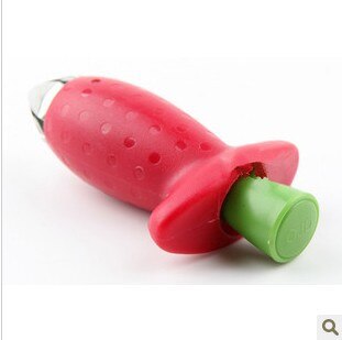 Tomaten Messer Erdbeere Hullers Metall Kunststoff Obst Blatt Entferner Gerät Tomaten Stiele Erdbeere Messer Entferner Küche Gerät