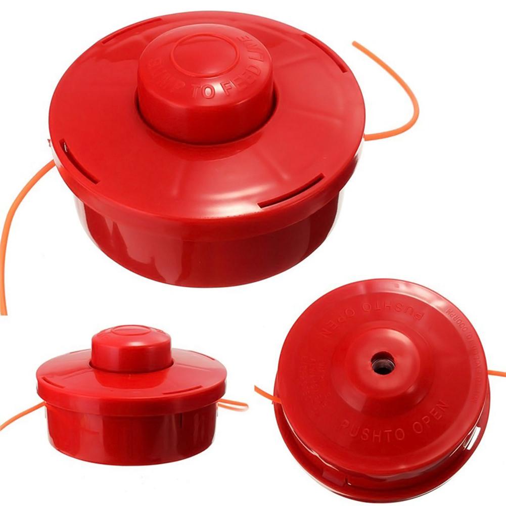 12x7cm Nylon Line Coil Grass Trimmer Head Garden Strimmer Lawn Mower Mounting Weeder Garden Mounting Accessory