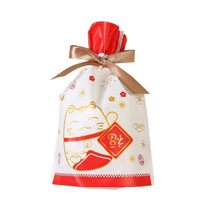 50 Pcs Chinese Year Candy Bundles Packaging Bag 54DC: 8