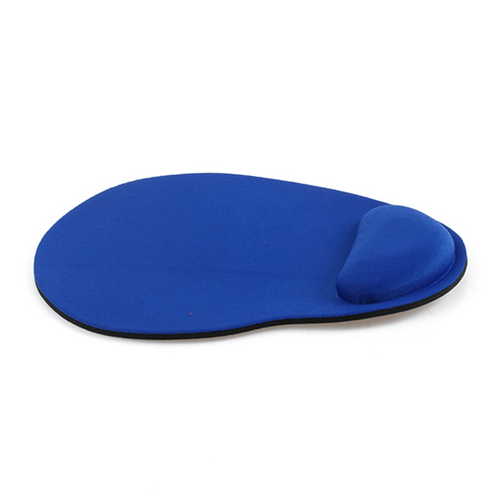 Marble Pattern Comfortable Ergonomic Wrist Rest Mouse Pad Wrist Support Non Slip Mice Mat Soft Mousepad For PC Laptop Computer: Dark blue