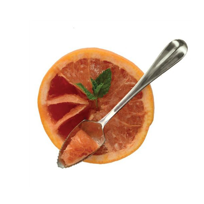 Roestvrij Staal Gekarteld Lepel Dessert Lepels Gekartelde Rand Baby Fruit Puree Grapefruit Spatel Servies Keuken Accessoires