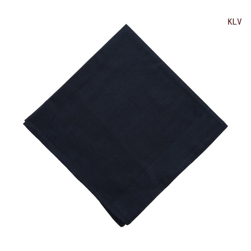 Zachte en absorberende zakhanddoek Zachte kleur zakdoeken voor bruidegoms Bruiloft 6XDA: Marineblauw