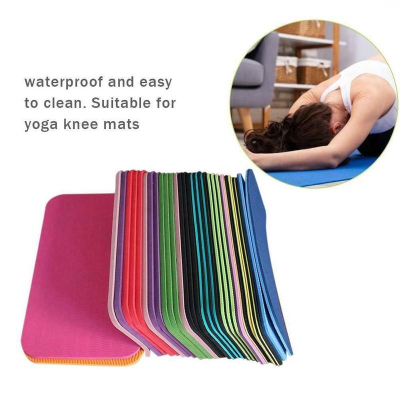 Magehjul knelematte yogamatte knematte fitness tykk matte putematte hageutstyr matte knelende manual  t0 f 6