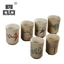 Tangpin stor kapacitet keramiske tekopper kinesiske tekopper kinesisk fung fu kop 230ml