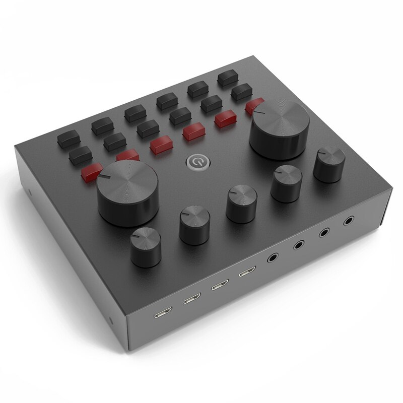 Sound Card Audio External USB for Headset Microphone Live Broadcast for BM800 Audio Stereo Music Recording