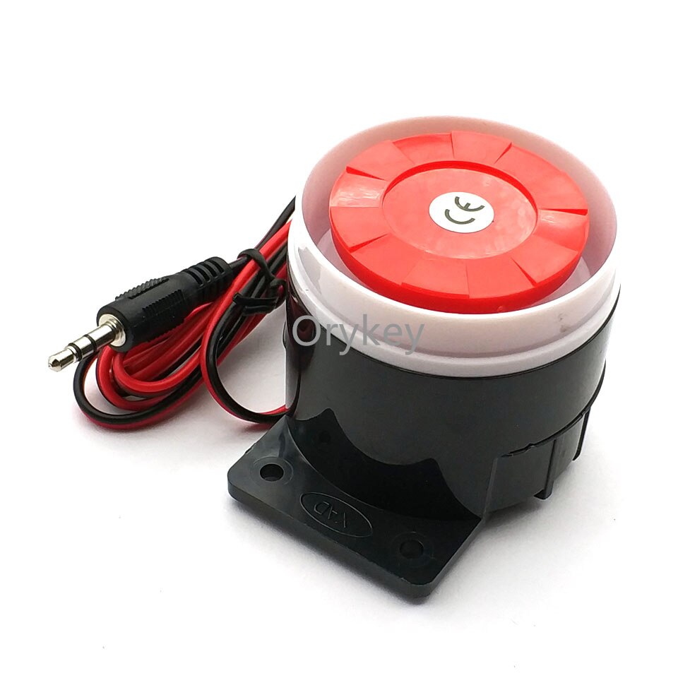 Wired Mini Horn Siren Home Security Sound Alarm System 120dB DC 12V