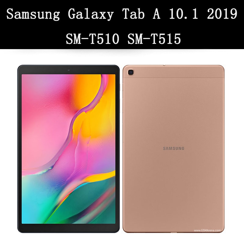 Funda para Samsung Galaxy Tab A 10,1 10 SM-T510 SM-T515 T510, Funda con soporte magnético, Funda de cuero con tapa para tableta, Funda inteligente