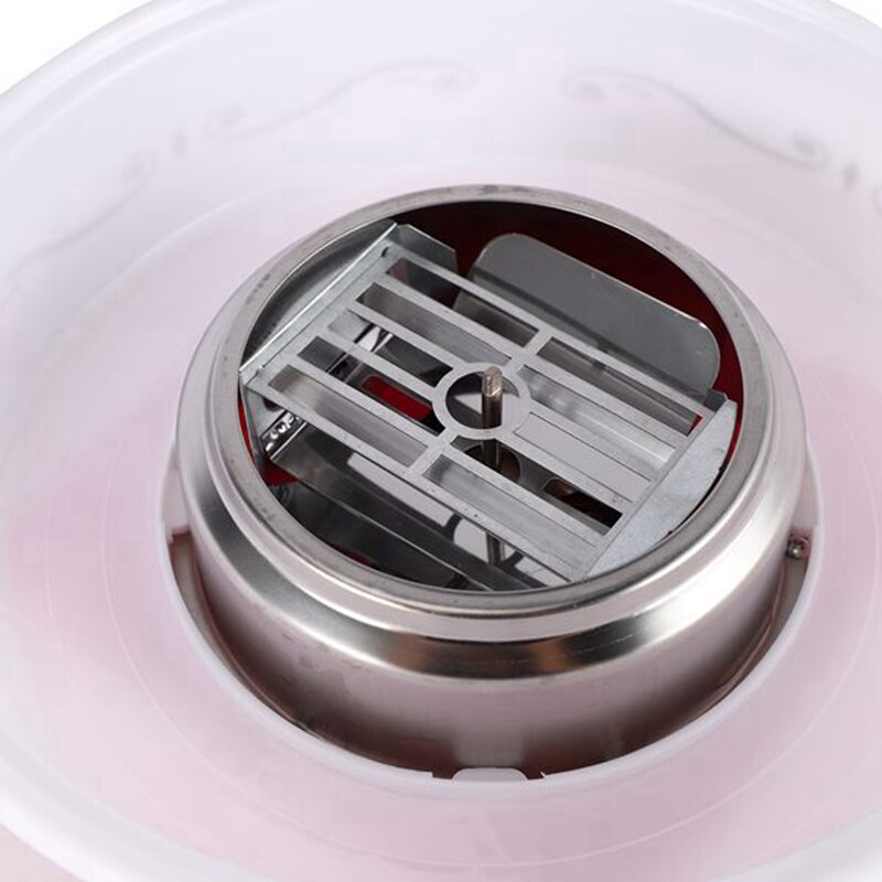 Vintage hårt fri bänkskivmaskin, innehåller 2 återanvändbara kottar och sockerskopa - rosa us plug