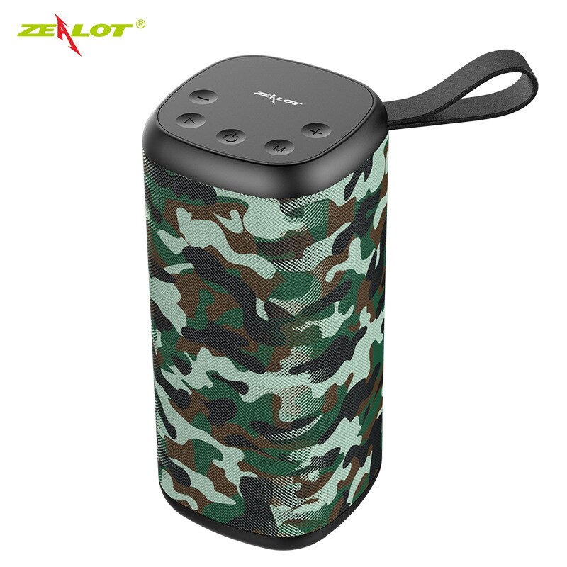 S35 Wasserdichte Drahtlose Bluetooth Lautsprecher Im Freien Tragbare Karte Subwoofer Tragbare Mini Ton: Camouflage