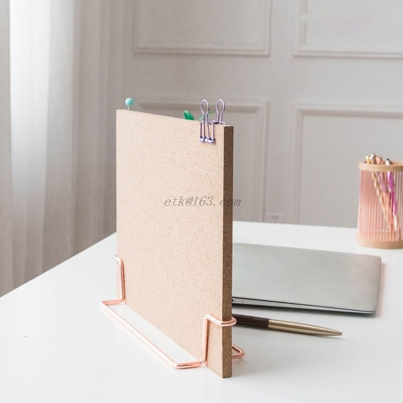 Natural Message Cork Board Environmentally Memo Pinboard Home Office Notice Display Organizer Supplies