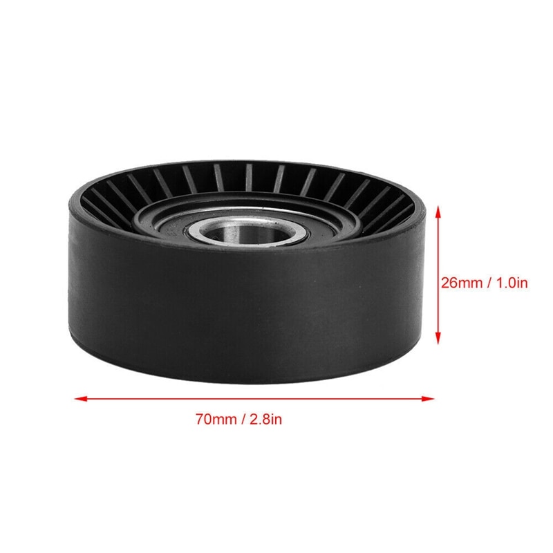 Fan Belt Tensioner Pulley V Ribbed Idler For BMW E... - Vicedeal - Foto 9
