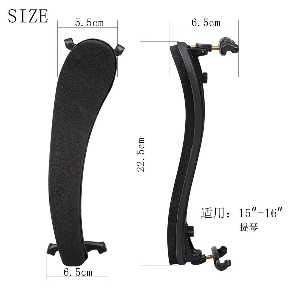 1PC VL-02 réglable alto épaulière mousse coton rembourré pour violon violon pièces accessoires d'instruments de musique