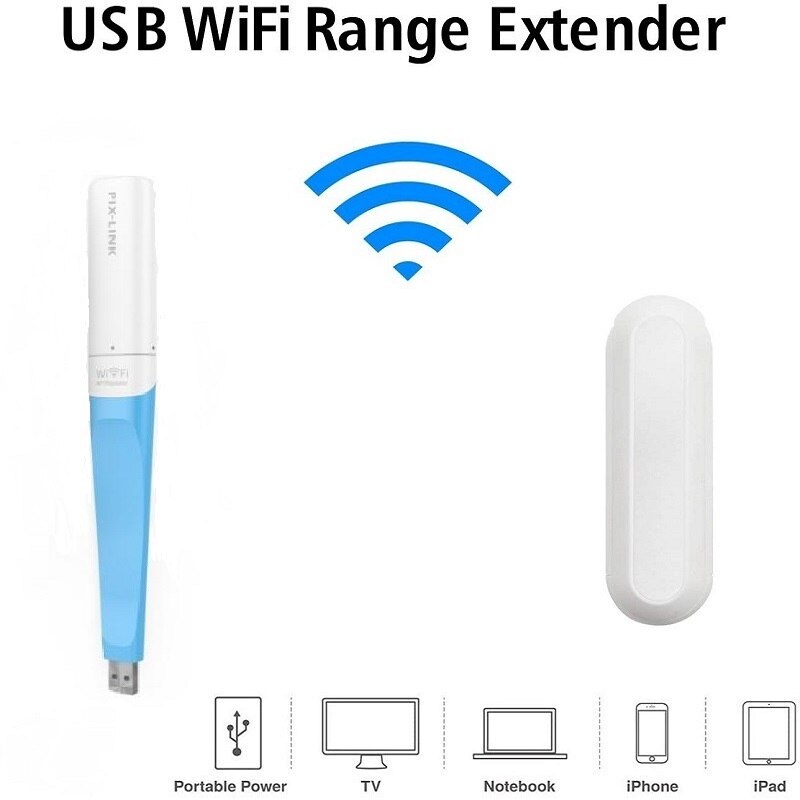 2,4G WiFi Drehen Usb-schnittstelle Palette Verlängerung Leicht Zu Tragen Verstärker Netzwerk Signal Verstärker 300Mbps Booster Integrieren Antenne