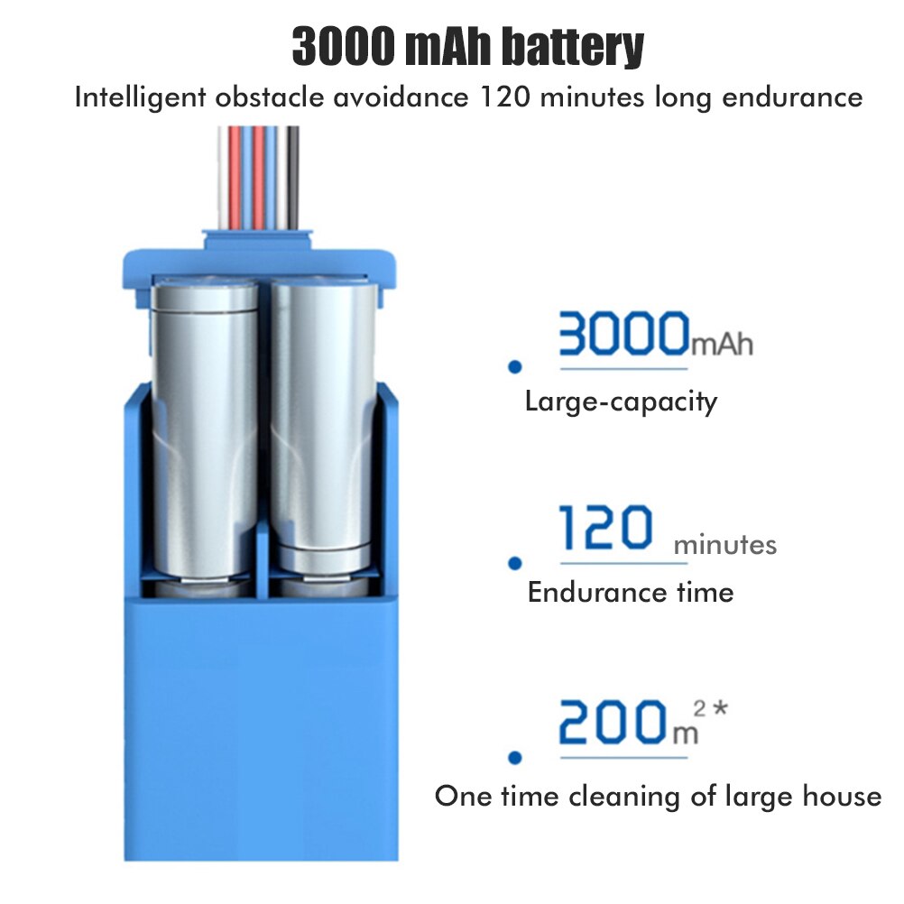 3-In-1 Smart Robotic Automatic Vacuum Cleaner Robot Home Cleaning Machine Dry Wet Sweeping Vacuum Cleaner Pet Hair Dust