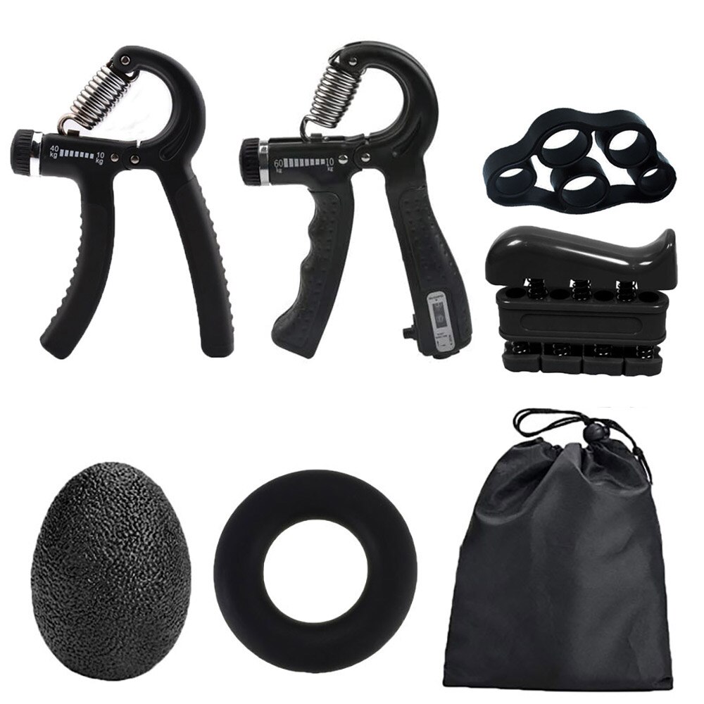 6Pcs/Set Spring Hand Grip Power Strength Expander For Hand Strengthener Finger Grip Power Grip Rehabilit Hand Trainer Expand