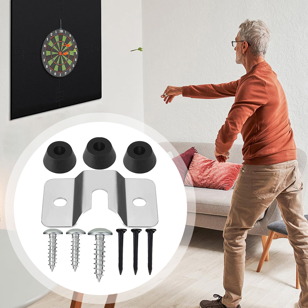 1 Juego de soporte de montaje para Diana, Kit de Hardware con almohadillas y tornillos, soporte de pared, soporte para colgar Diana