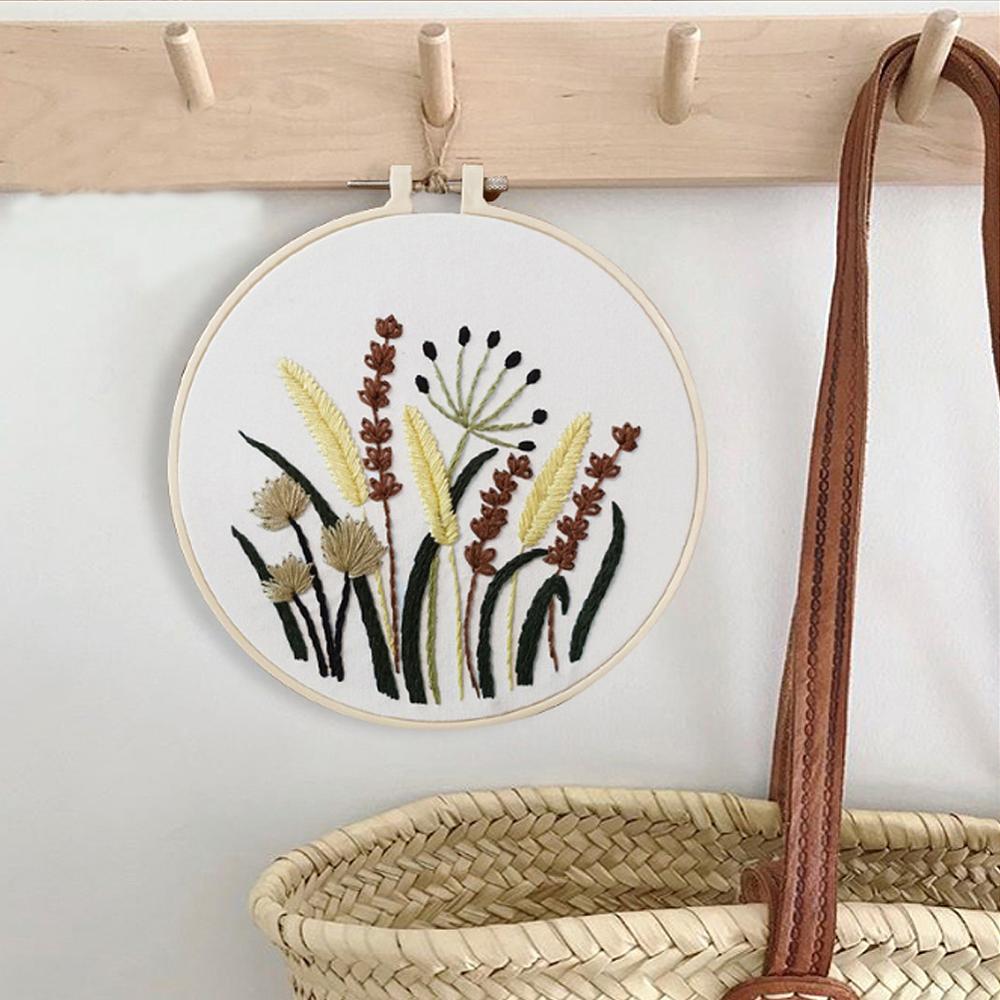 Flowers Patterns DIY Cross Stitch Kits Handmade Crafts Sewing Supplies 3D European Embroidery Materials Package Needlework Set