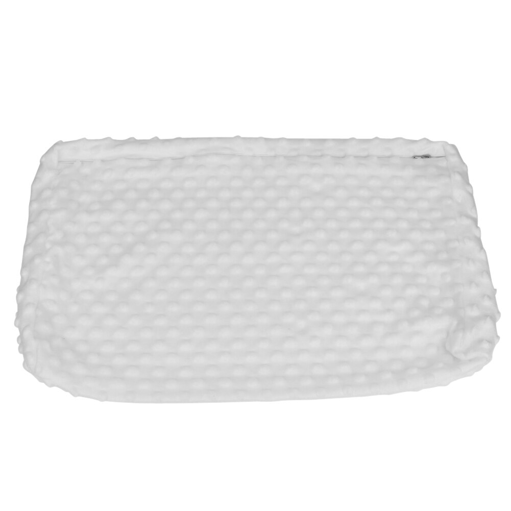 50X30X9Cm Kussenslopen Langzaam Rebound Memory Foam Sierkussen Case Nek Cervicale Gezondheidszorg Kussen Cover: WHITE