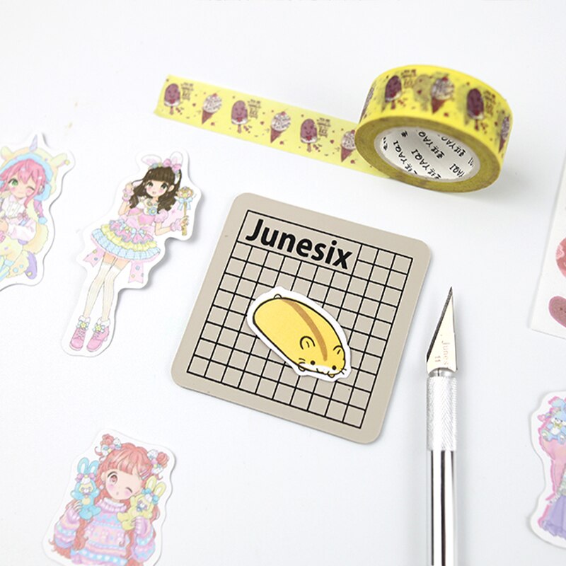 Mini Snijden Pad Kawaii Snijden Mat Handgemaakte Sjabloon Snijden Papier Pad Graveren Pad Art Supplies Briefpapier Schoolbenodigdheden