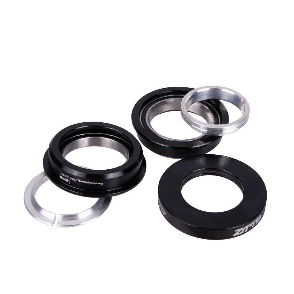 ZTTO Folding Bike Headset ZS44 Headset 44mm Steering 1-1/8 28.6mm Straight Tube Mountain Bike Low Profile Semi-integrated