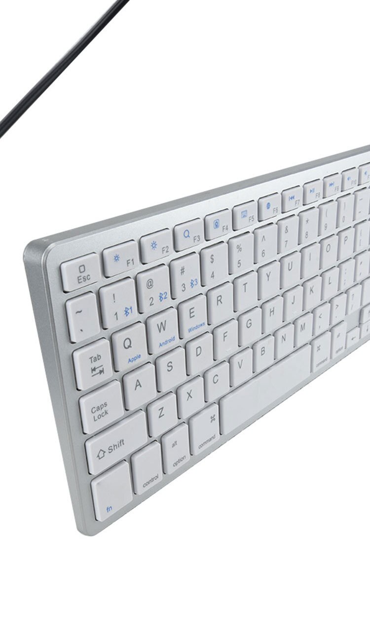 Bluetooth Keyboard for Macbook Pro Ultra-thin Mini Wireless Keyboard for Mac Pro Tablet Russian Arabic Hebrew