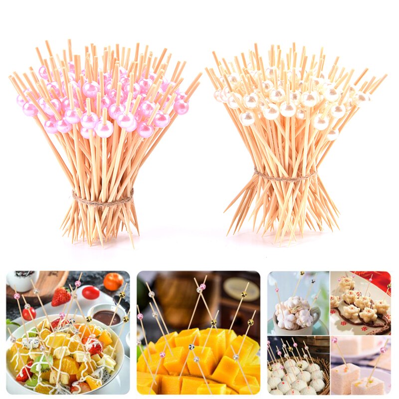 ALINK Weihnachts Cocktail Picks - 100 Bunte Spieße Für Die Festtags-Party