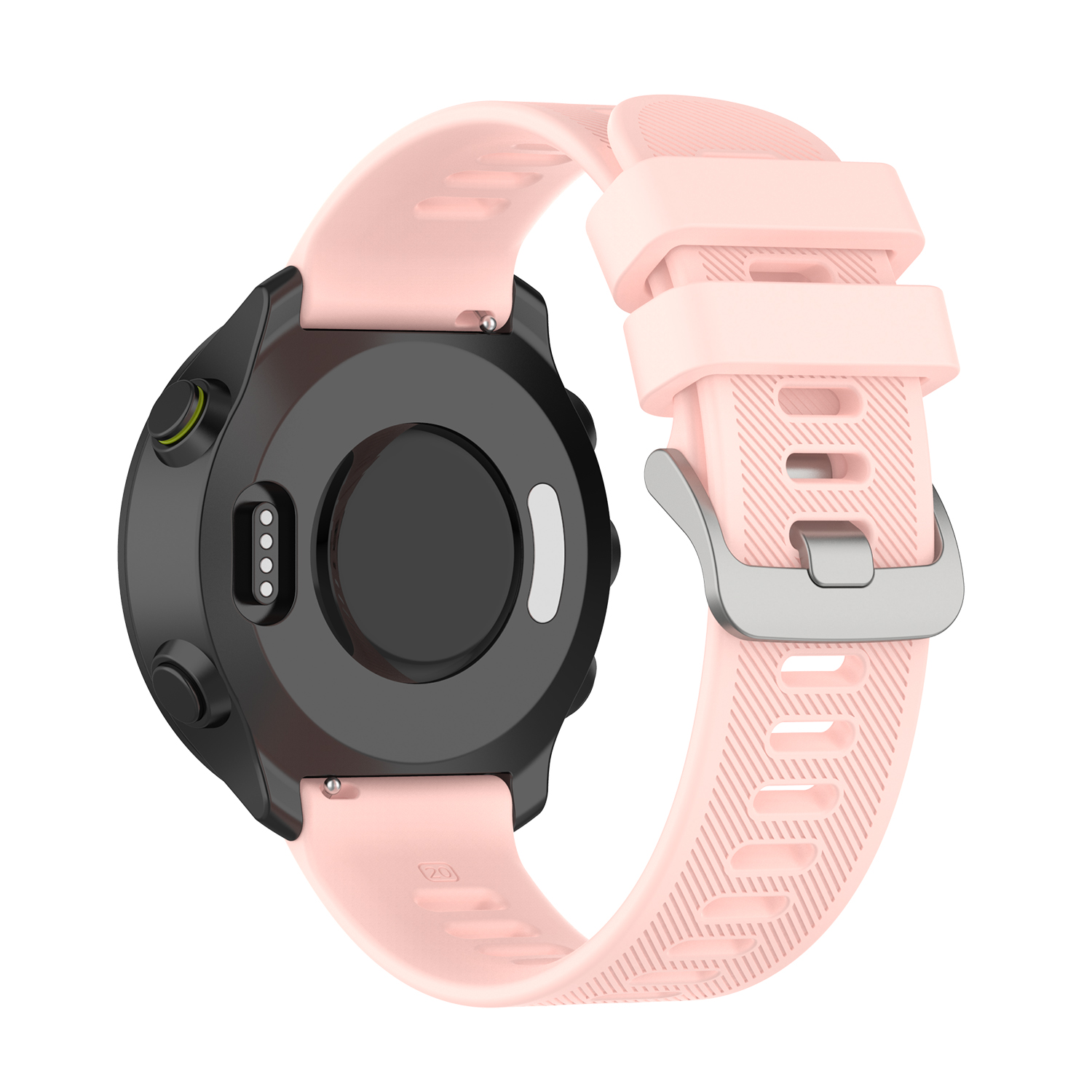 Correas de reloj de 20mm para Garmin Forerunner 158 venu sq/venu, pulsera deportiva de silicona para Polar Ignite, correas de reloj para Forerunner 55