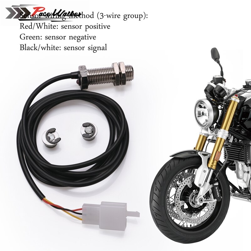 Motorcycle Led Multi-Functional Digital Odometer Speedometer Tachometer Fuel Level Meter Indicator Motorbike Gauges Instrument