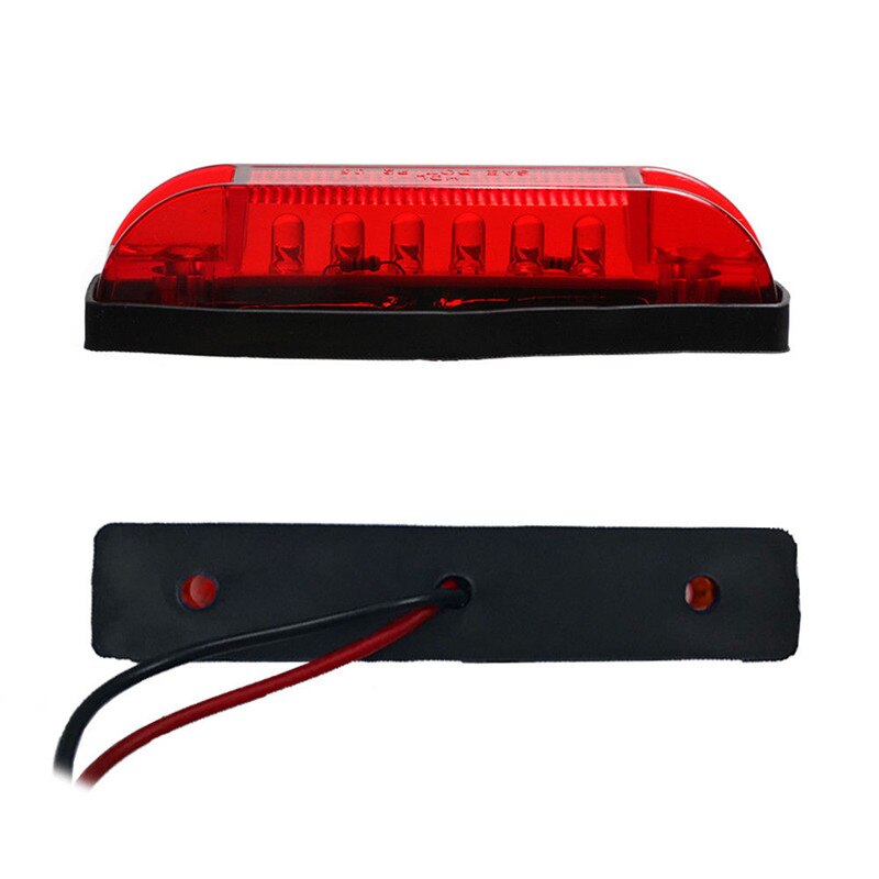 1PCS Red LED Truck Light Side Marker Light LED Trailer Lights Waterproof 12v Trailer Lights Lamp Truck LED Side Lights