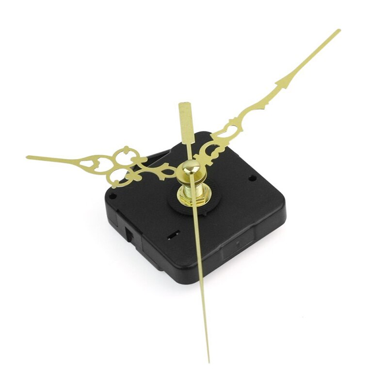 1pcs Clock Mechanism Clockwork Practical Wall Tool Hand Mechanism Clock Kit Black Parts Watch Movement Quartz Tools