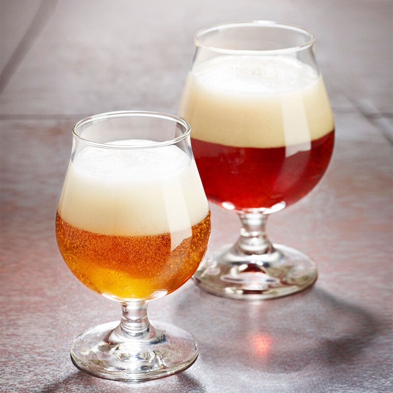 Belgian Pink Elephant Beer Mug Pot-bellied Short-footed Craft Beer Mug Tulip Wine Glass wine glasses