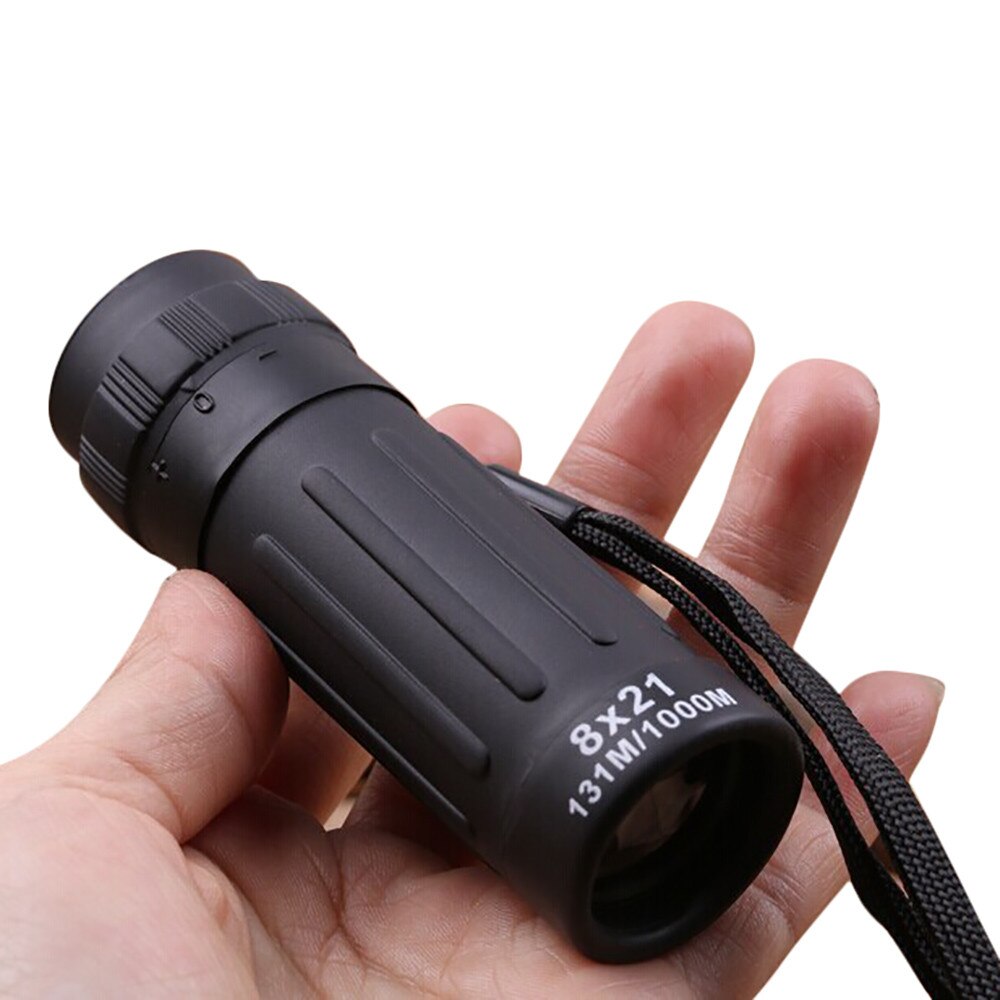 Outdoor Monocular Telescope Super High Power 8x21 Portable HD OPTICS BAK4 Night Vision Monocular Telescope 90 x 30 mm 3.38