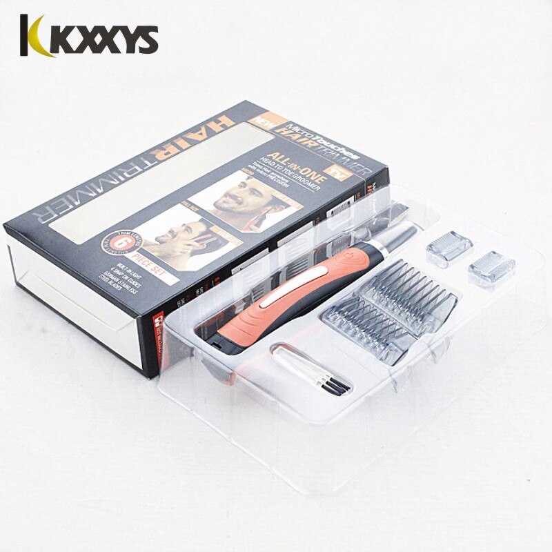 Micro Precision Eyebrow Ear Nose Trimmer Removal Clipper Shaver Unisex Personal Electric Face Care Hair Trimer With LED Light: LT189 1 sets