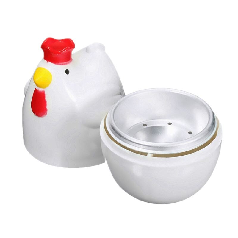 Chica-en forma de 1 huevo vapor mortero microondas hervidor de huevos de cocina herramientas de cocina gadgets Accesorios para herramientas