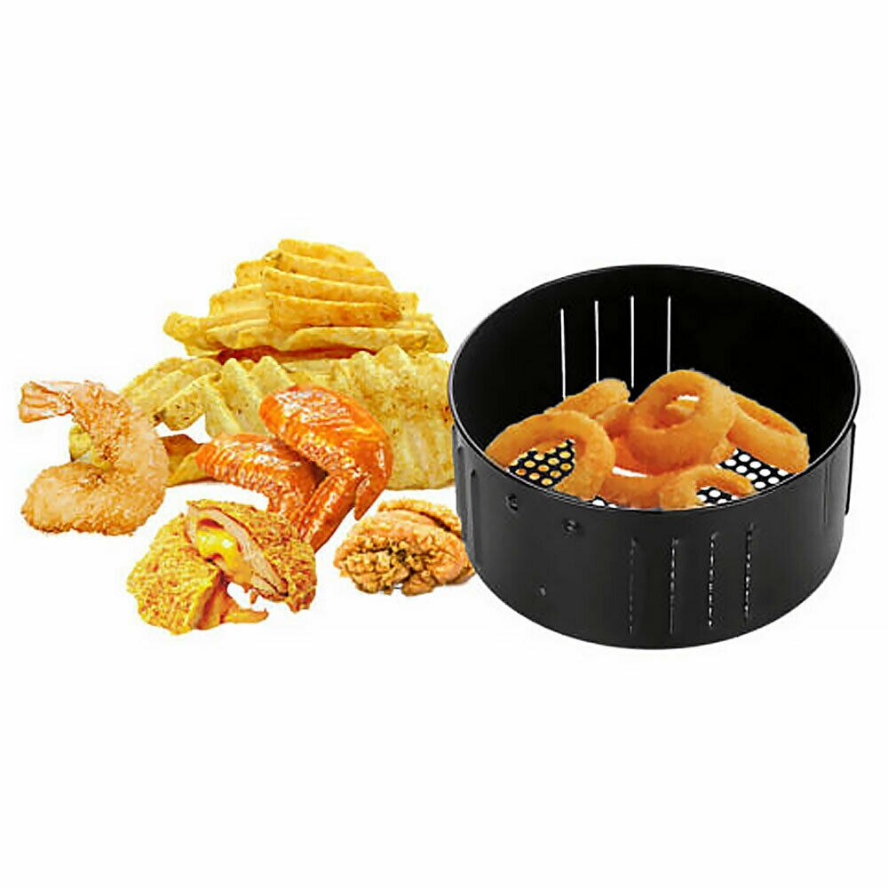 Cesta antiadherente de repuesto para freidora de aire cesta de accesorios antiadherente de para aceite de cocina, tostado, utensilios de cocina para alimentos saludables