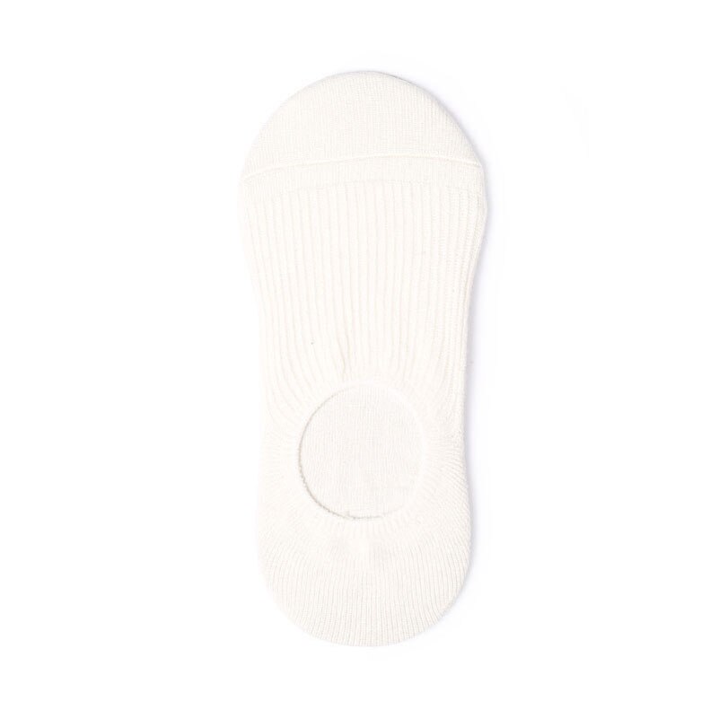 LKWDer 6 Pairs Autumn Korean Women's Socks Female Solid Color Double Needle Boat Socks Anti-shedding Cotton Socks: A / EUR 35-39