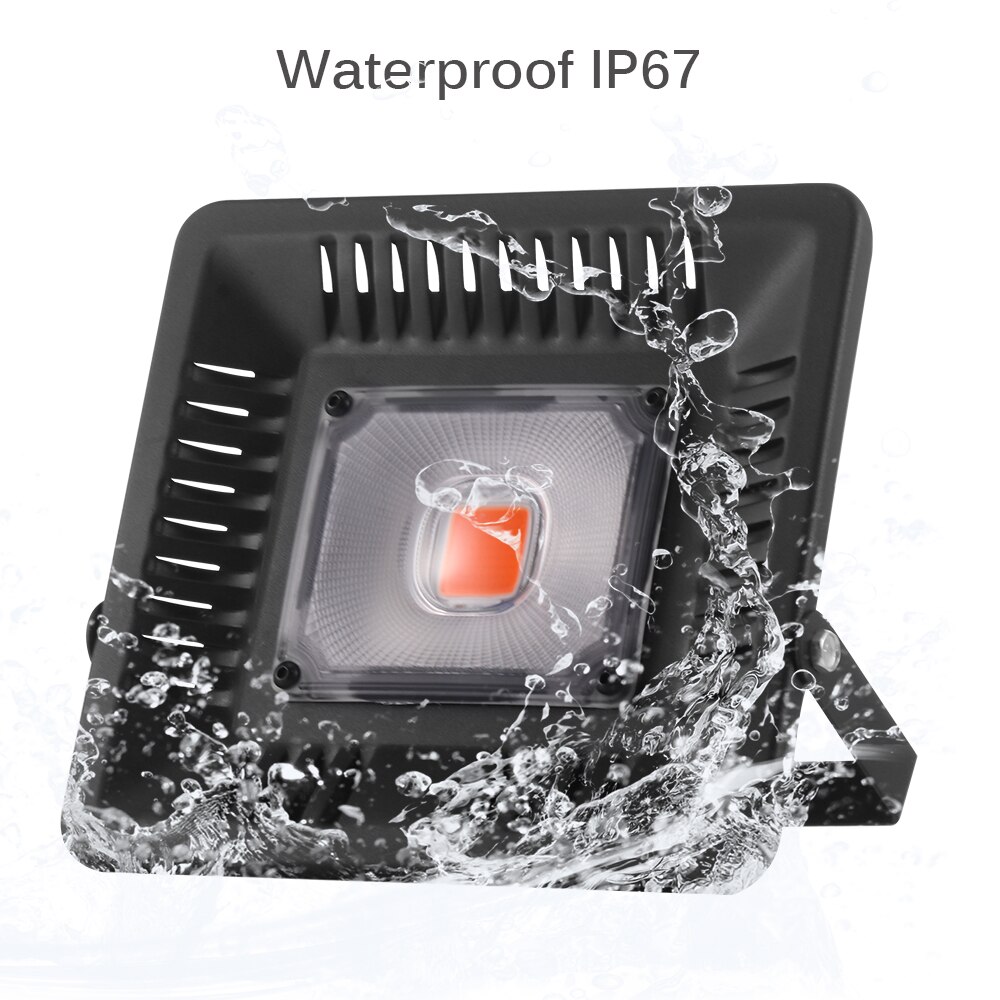 Full Spectrum LED Grow Light Waterproof IP67 100W ... – Vicedeal