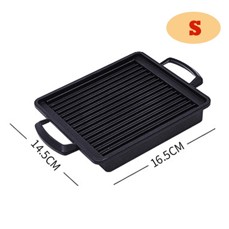 Portable Japanese Bbq Grill Korean Carbon Barbecue Grills Aluminium Alloy Indoor Outdoor Bbq Stove Barbecue Tools: 16.5X14.5cm