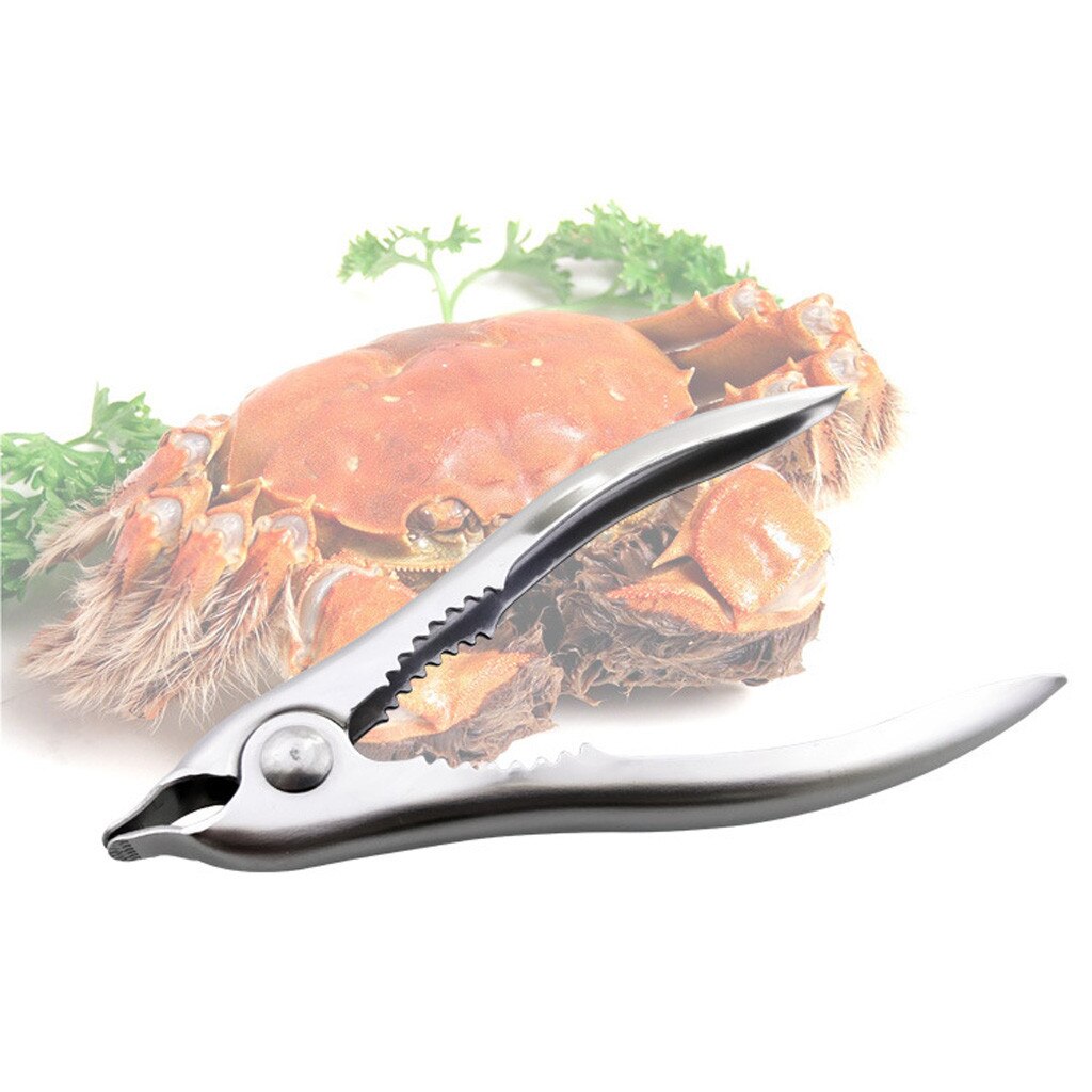 Crab Leg Cracker Tools - Stainless Steel Seafood Crackers And Forks Nut Cracker#w