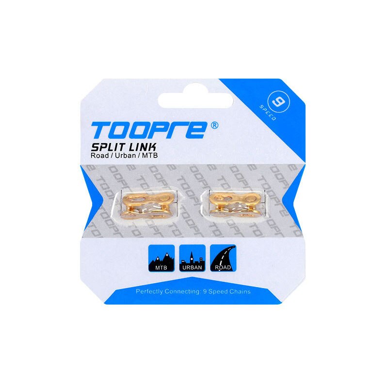 TOOPRE MTB Road Bike Chain Missing Link 6-7-8S/9/10/11/12 Speed Urban Bicycle Chain Connector Carbon Steel Cycling Accessories