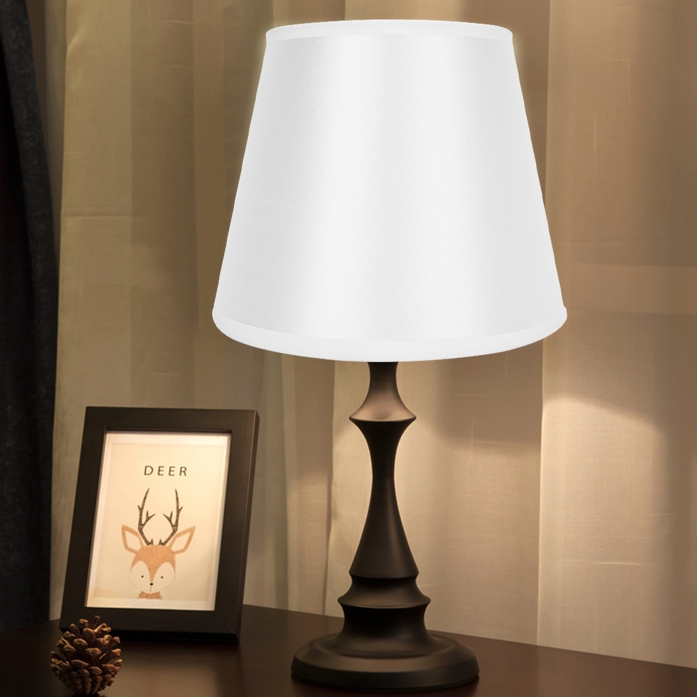E14 Lamp Doek Lampenkap Eenvoudige Stijl Stof Lamp Cover Accessoires Muur Hanglamp Vervanging Clip Op