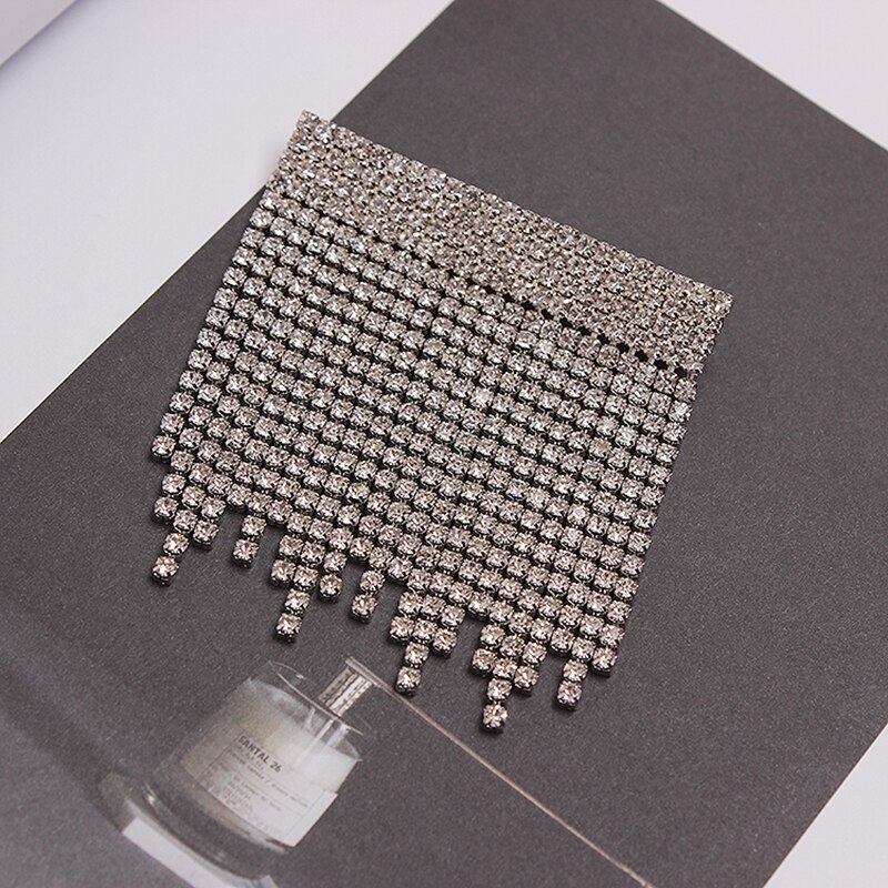 [EAM] Neue Frühling Sommer Strass Quasten Blingbling Persönlichkeit Zubehör Broschen Frauen Flut Alle-spiel JR933