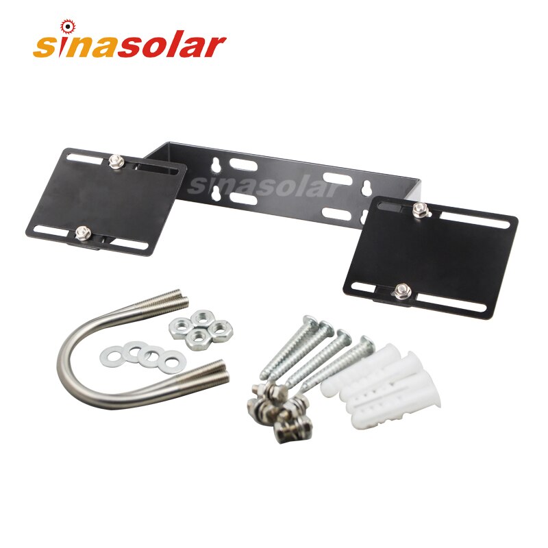Solar Panel Wall And Pole Mounting Bracket Universal Adjustable Brackets For Gate Opener 12V Off Grid System Rural