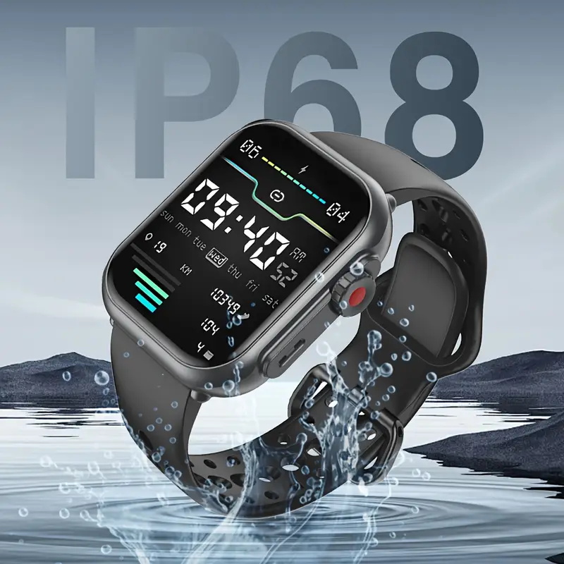 2025 novo para xiaomi relógio inteligente masculino feminino 1.85-Polegada hd amoled tela de toque completa ip68 à prova dip68 água bluetooth chamada smartwatch homem