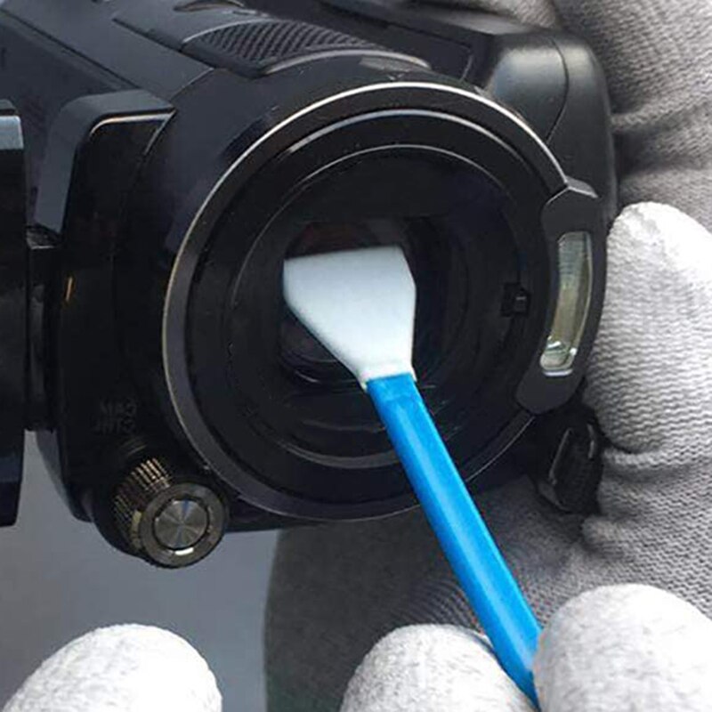 20 stykker dslr eller slr digitalkamera sensorc rengøringspind til full frame sensor cmos 24 mm brede rengøringsservietter