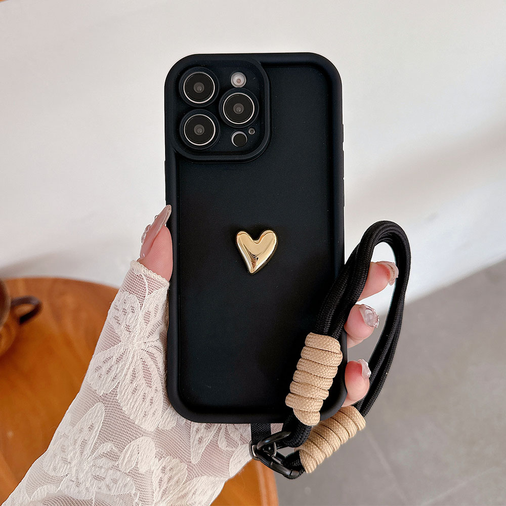 Con cordón corazón funda de teléfono suave para Huawei nova Y91 funda Huawei nova Y91 funda de teléfono STG-LX1 STG-LX2 contraportada: Beige