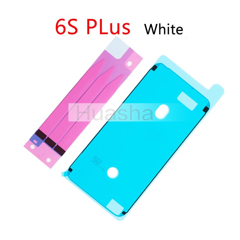 2pcs/set Battery Adhesive Sticker Strips + LCD Display Waterproof Seal Adhesive Sticker for iPhone 6S 7 8 Plus X