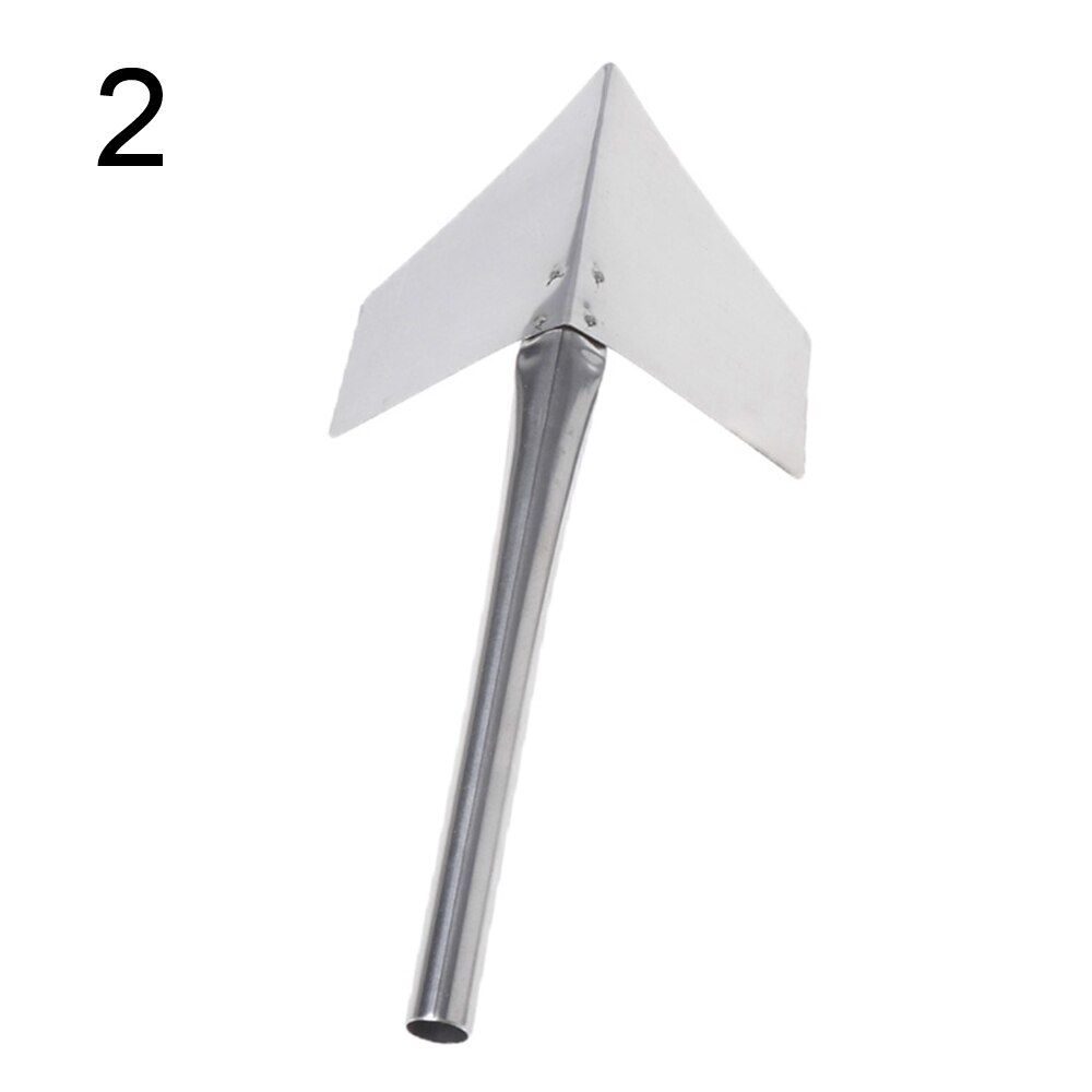Mango de Metal de acero inoxidable para jardín, de 90 grados, paleta de yeso para esquinas exteriores, espátula, herramienta con borde para mejorar el hogar 1 unidad: 2